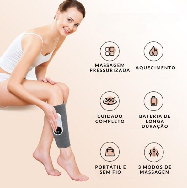 MASSAGEADOR TERAPÊUTICO AIRPRESS - PARA PERNAS